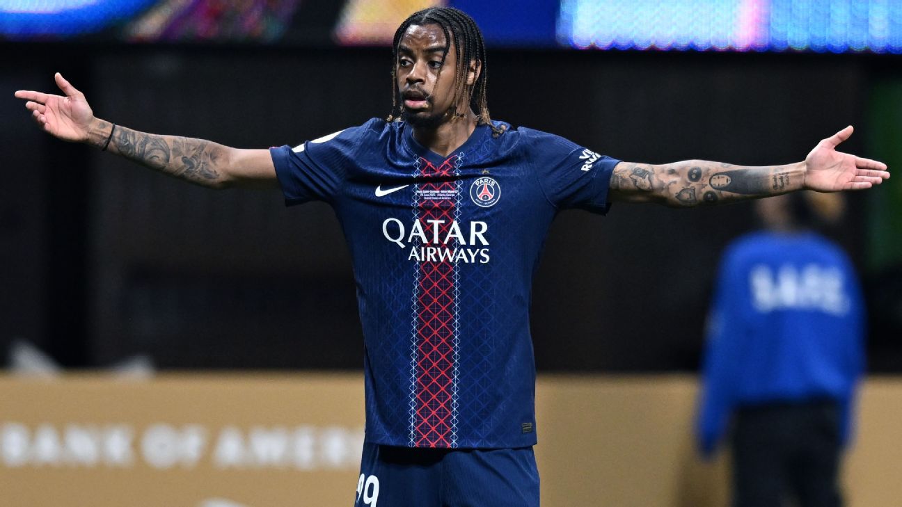 Liverpool's Ambitious Move for PSG Star Bradley Barcola: Transfer Rumors Heat Up