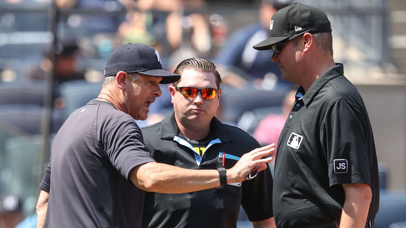 Aaron Boone Ejected Again: Yankees Manager's Fiery Season Continues