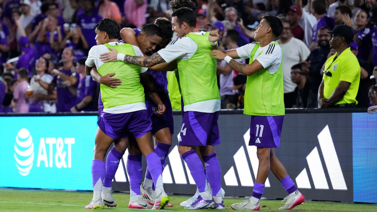 <a href="https://www.espn.com/soccer/story/_/id/45941849/messi-muriel-leads-orlando-rout-inter-miami" target="_blank">With Messi out, Orlando drops Miami to 6th in rout</a>
