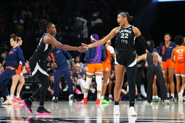 A'ja Wilson first in WNBA with 30-point, 20-rebound game