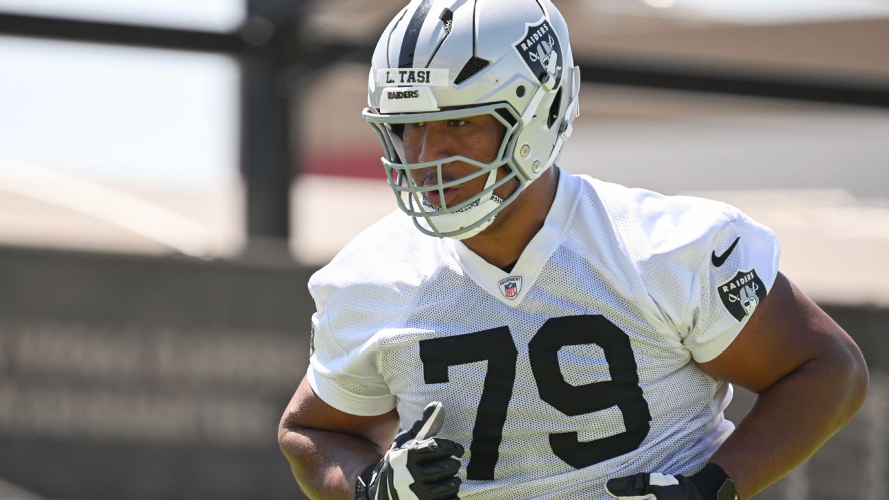 From Rugby to Raiders: Laki Tasi's NFL Journey as a 373-Pound Australian Offensive Lineman