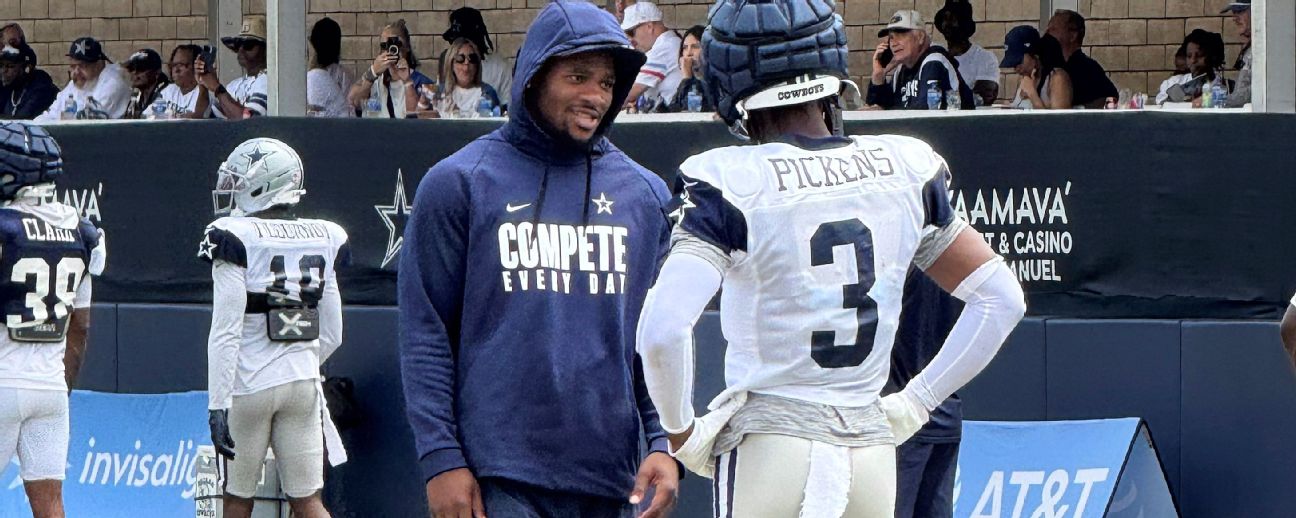 What we heard and saw at Cowboys training camp: The sight of Micah Parson showing up on the penultimate day in Oxnard.. He came to do one thing...cubui - Winunie
