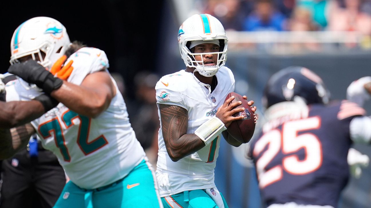 Miami Dolphins' Preseason Drama: Tua's Rollercoaster and Team Tensions in Chicago