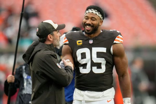 Browns' Myles Garrett on ticket: 'Ask a different question'