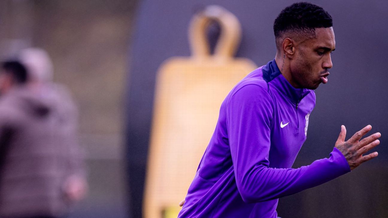 Atacante do Corinthians lesiona o joelho em treino e vai passar por cirurgia