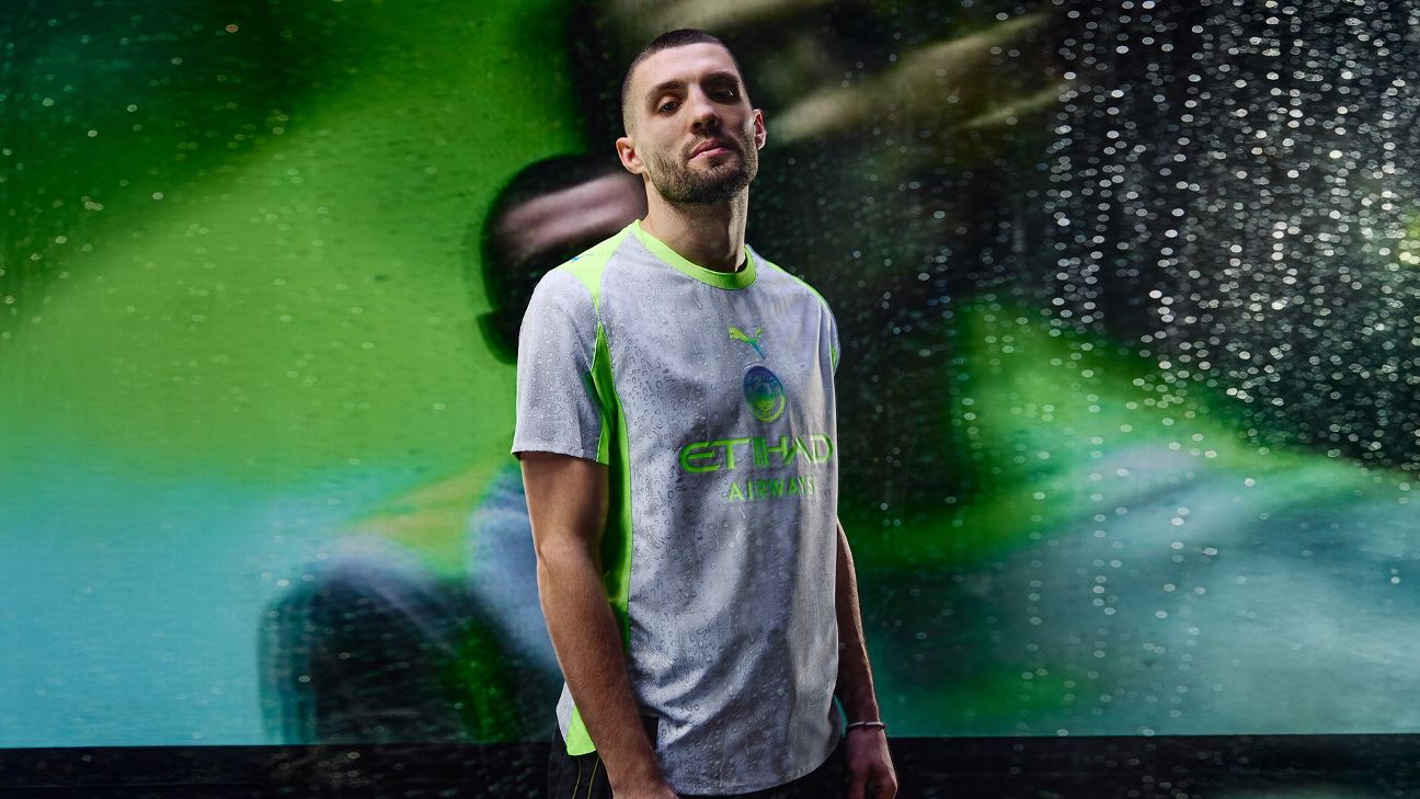 Manchester City's 2025-26 Third Kit: A Tribute to Mancunian Rain
