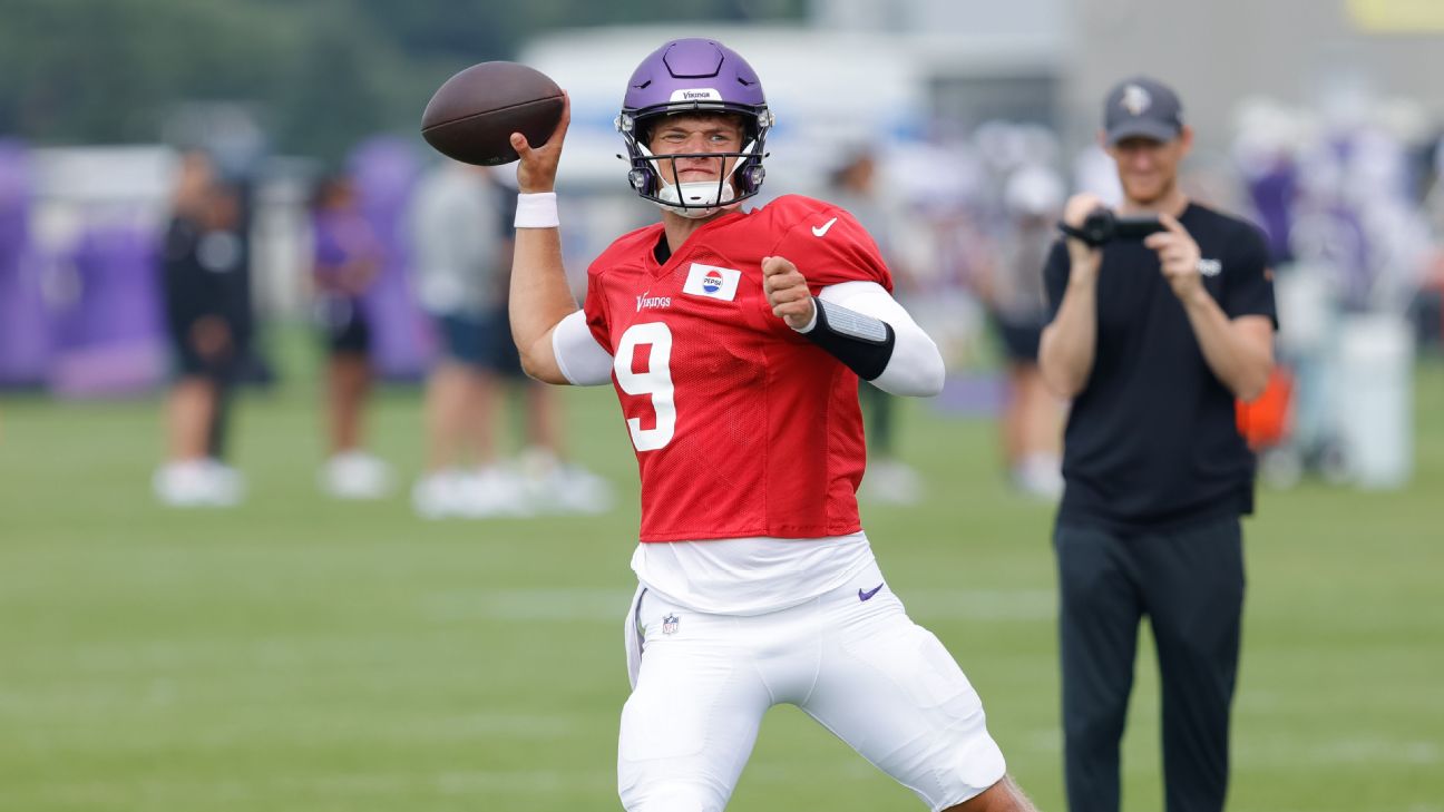 J.J. McCarthy's Stellar Performance in Practice: A Glimpse into the Vikings' Future