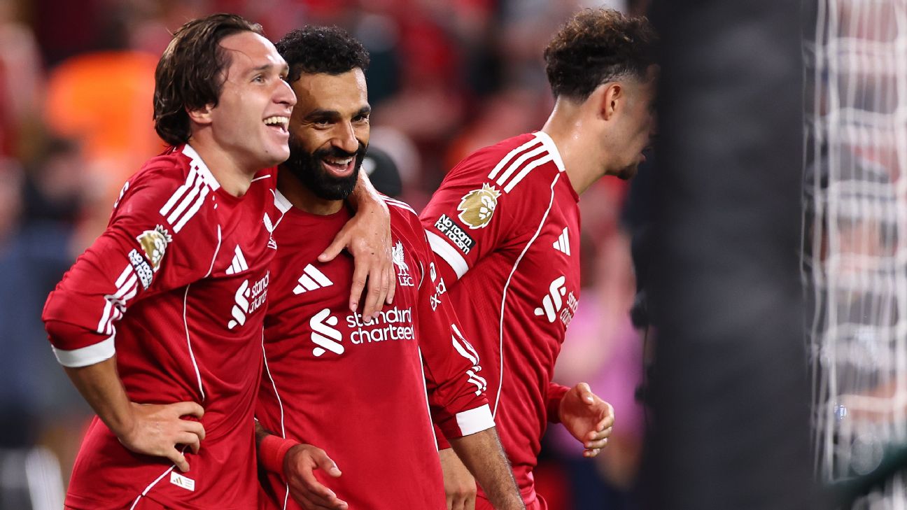 Liverpool's Thrilling 4-2 Victory Over Bournemouth: Late Goals by Salah and Chiesa Seal the Win