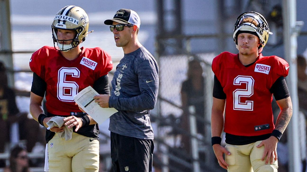 New Orleans Saints' Quarterback Battle Heats Up: Shough vs. Rattler for Week 1 Start