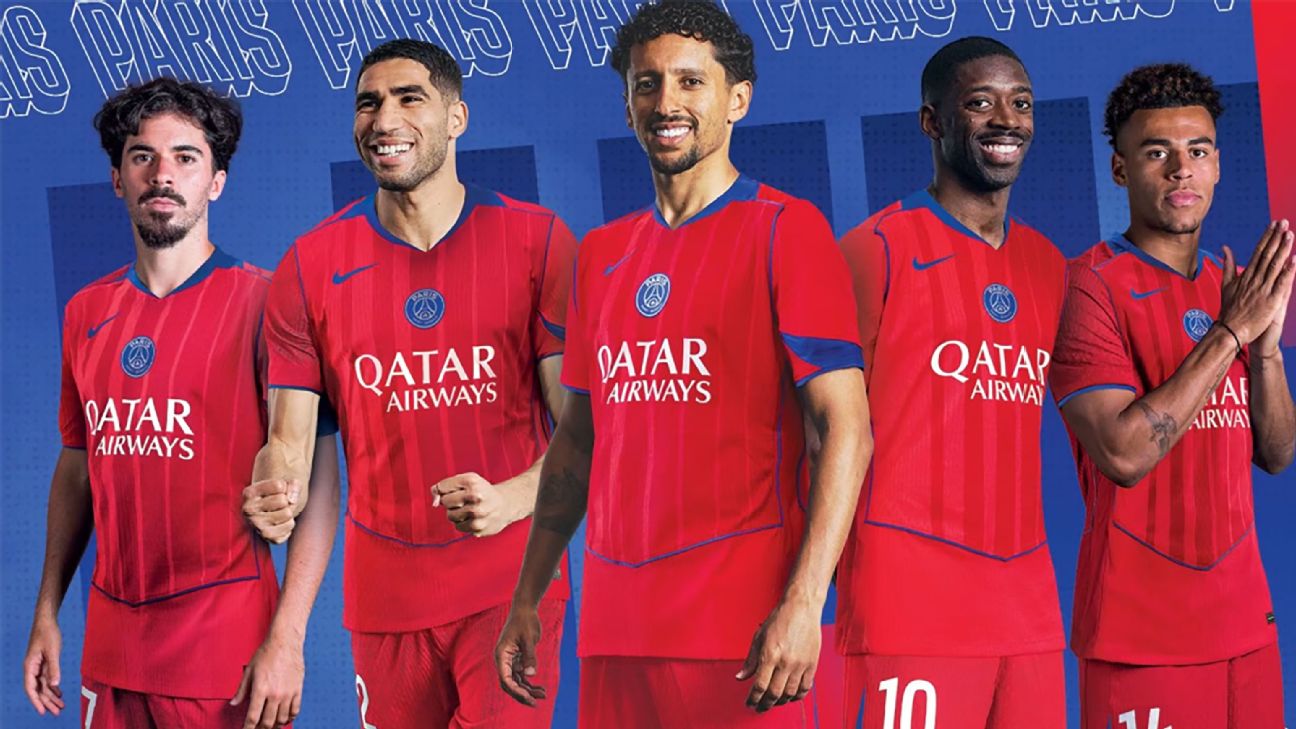 Paris Saint-Germain's 2025-26 Third Kit: A Nostalgic Return to the 2000s