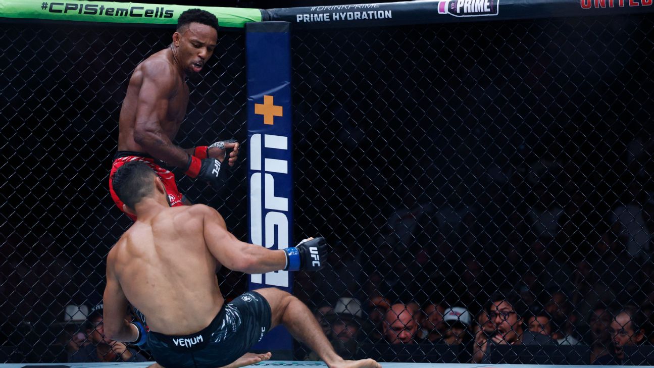 UFC 319 Highlights: Spinning Elbow Knockouts and Record-Breaking Performances