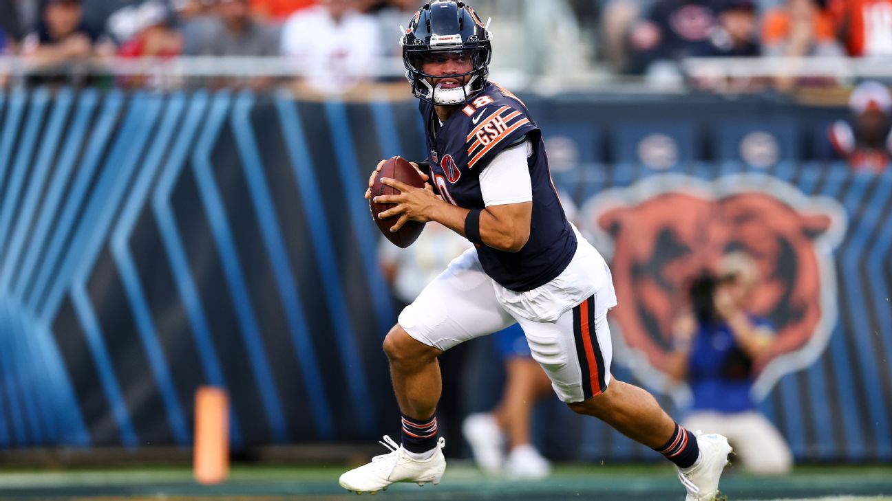<a href="https://www.espn.com/nfl/story/_/id/46005924/bears-ben-johnson-praises-caleb-williams-sharp-preseason-debut-caps-best-stretch-training-camp" target="_blank">Johnson praises Williams: Bears QB ‘locked in’</a>