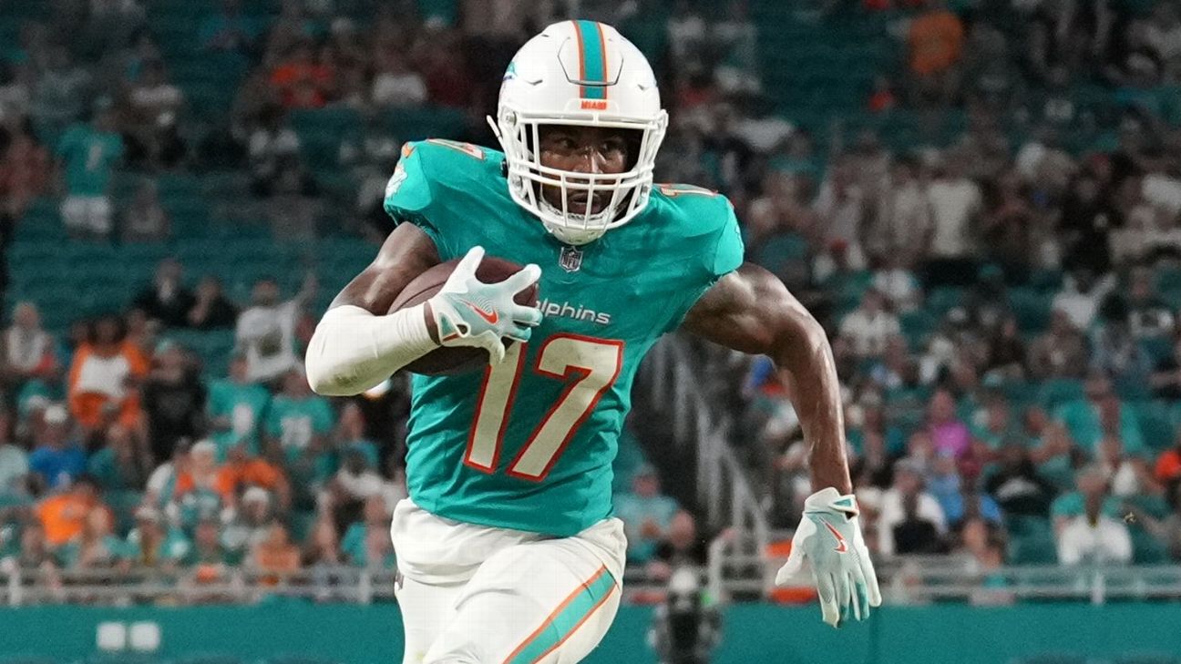 Top NFL Draft Picks 2025: Jaylen Waddle, TreVeyon Henderson Lead Fantasy Football Targets