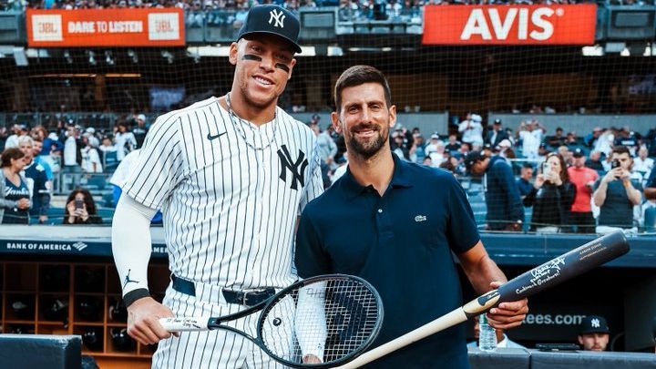 Novak Djokovic Shines at Yankee Stadium: A Tennis Legend’s Grand Night on the Baseball Mound