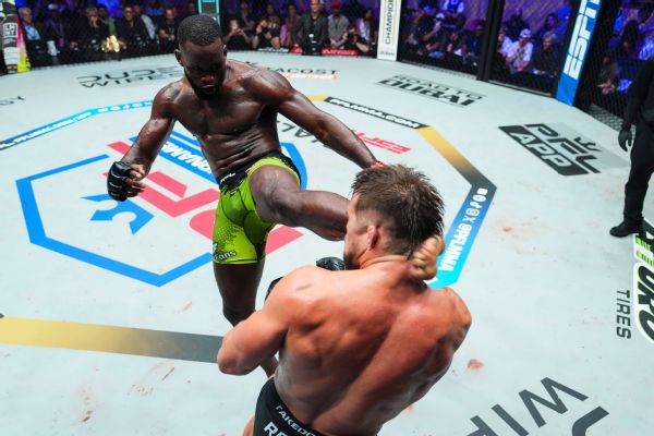 Like brother Leon, Edwards lands head-kick KO to win PFL title