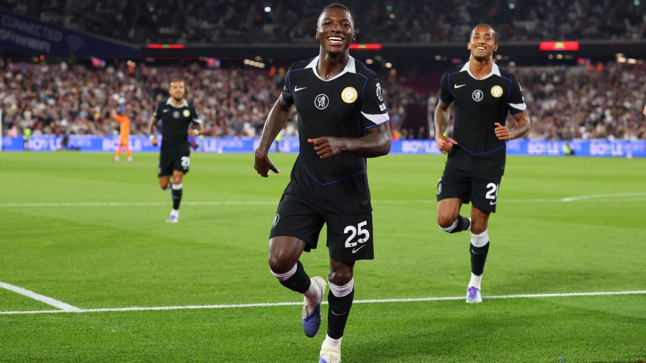 Chelsea Dominates West Ham with a Stunning 5-1 Victory: South American Stars Shine