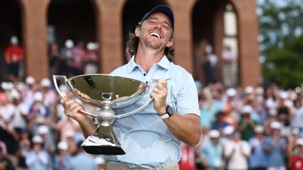 Tommy Fleetwood picked up his first PGA Tour victory Sunday in the Tour Championship.