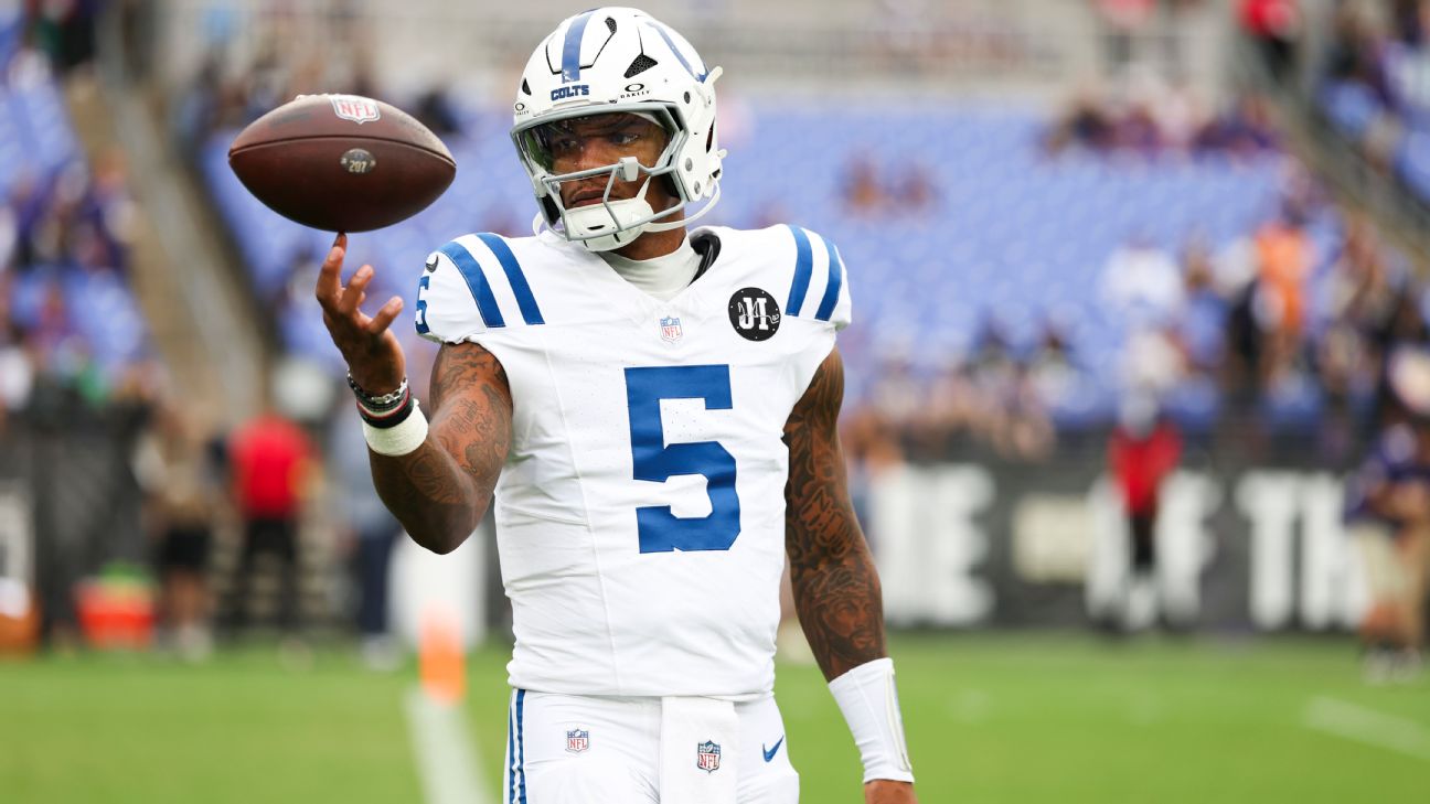 Top NFL Trades Before the 2025 Season: Where Could Anthony Richardson Land?
