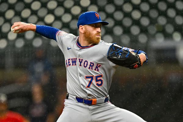 Mets place Reed Garrett on 15-day IL; optimistic about return - ABC7 New  York