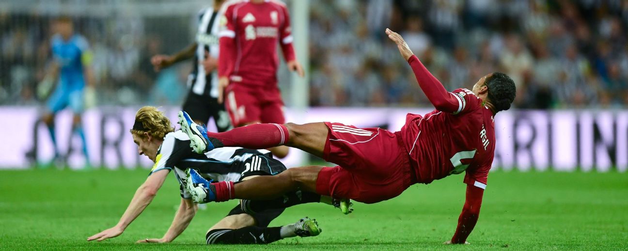 Gordon apologises to Newcastle teammates for Liverpool red card - ESPN