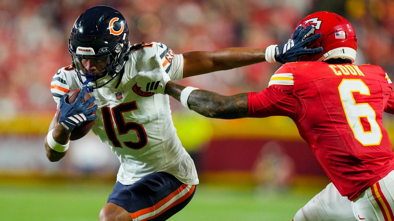 Rome Odunze Emerges as Chicago Bears' Top Wide Receiver: A Rising Star in the NFL
