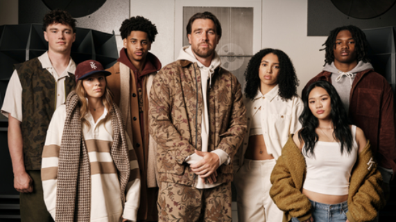 Travis Kelce Launches American Eagle Collection Featuring NCAAW Stars and Elite Athletes