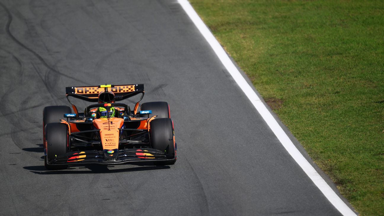 Lando Norris Dominates Dutch GP Practice Sessions, Sets Stage for Thrilling Qualifying