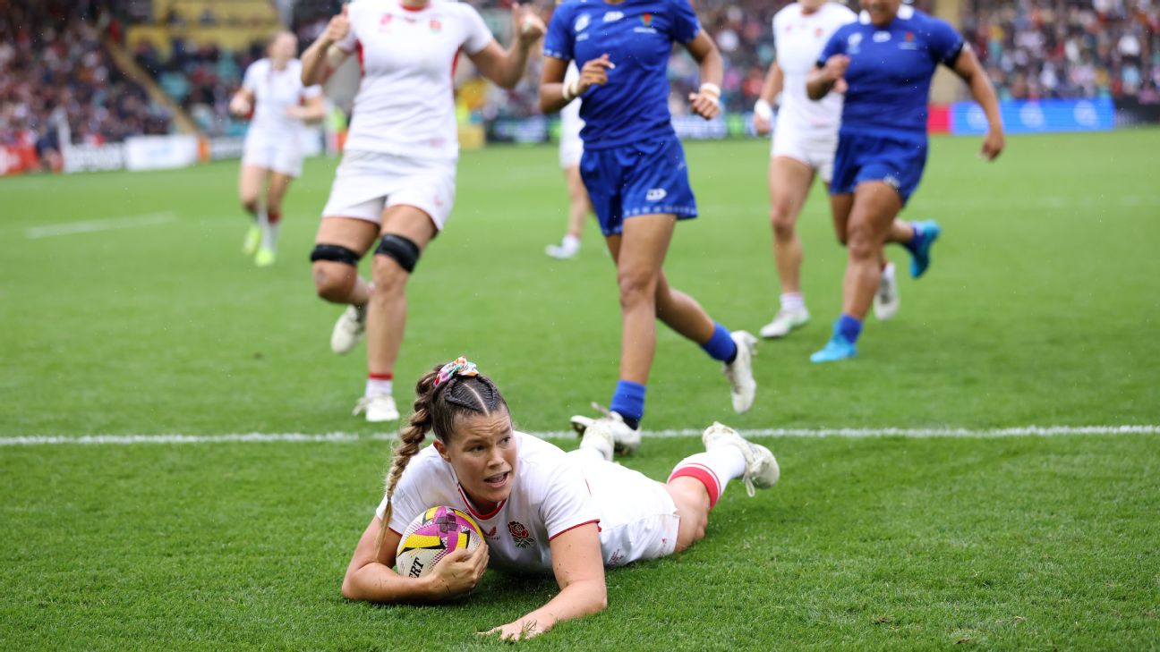 Record-Breaking Victory: England Dominates Samoa in Women's Rugby World Cup