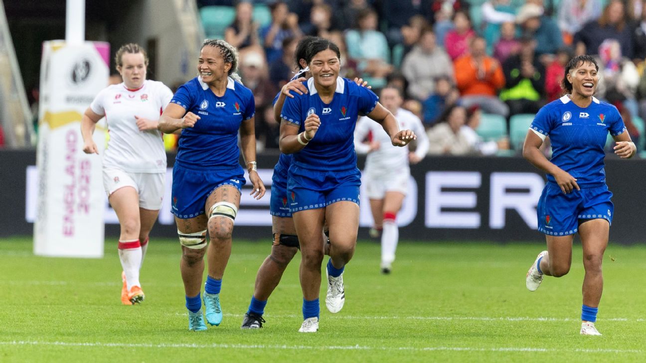 Samoa's Inspiring Journey in the Women's Rugby World Cup Despite England's Dominance