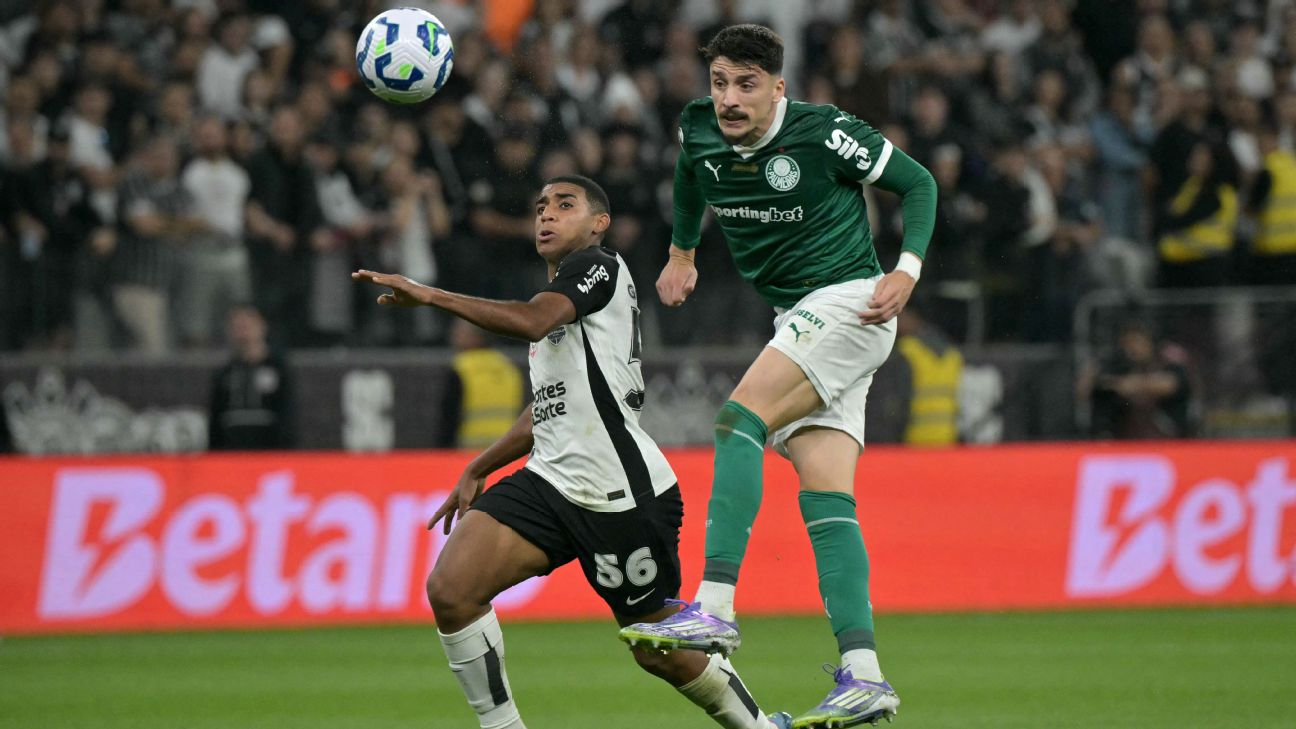 Corinthians x Palmeiras (Foto: Nelson Almeida/ Getty Images)