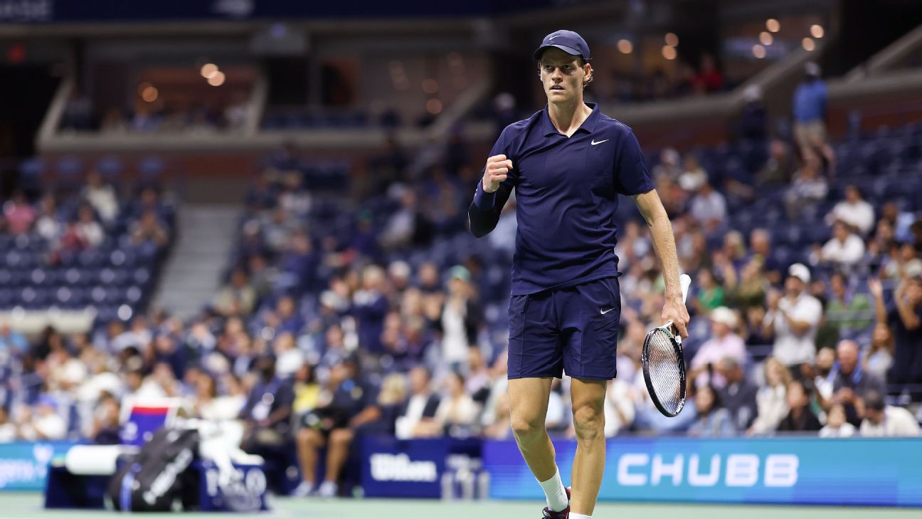 <a href="https://www.espn.com/tennis/story/_/id/46151956/sinner-dominates-musetti-advances-us-open-semifinals" target="_blank">Dominant Sinner motors back into US Open semis</a>