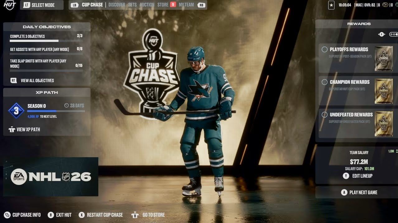 NHL 26 Unveils Exciting New Features: Cup Chase and Enhanced HUT Gameplay