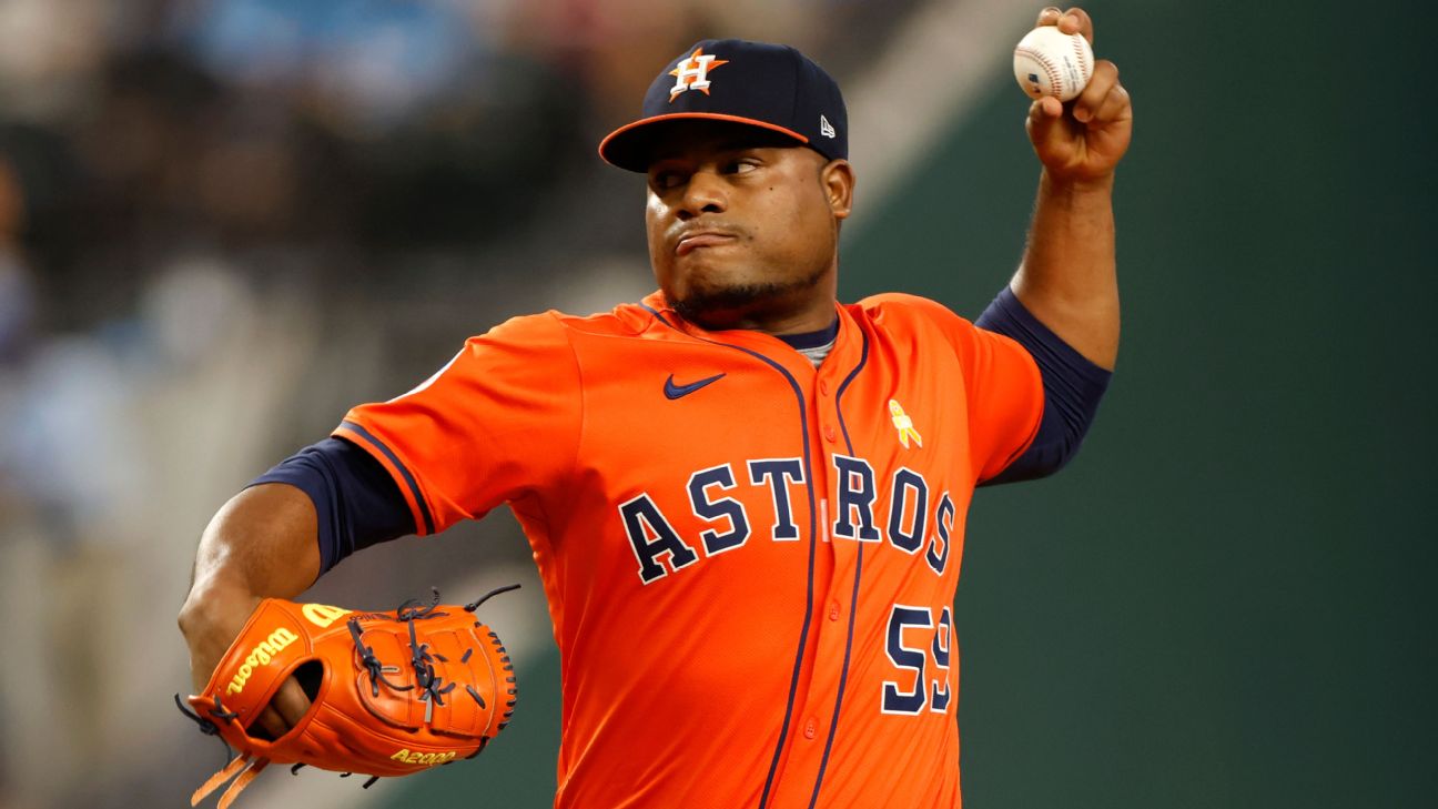 Framber Valdez free agent pitcher action