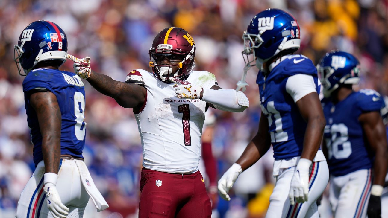 Deebo Samuel Shines in Washington Commanders' Season Opener: A Versatile Game-Changer