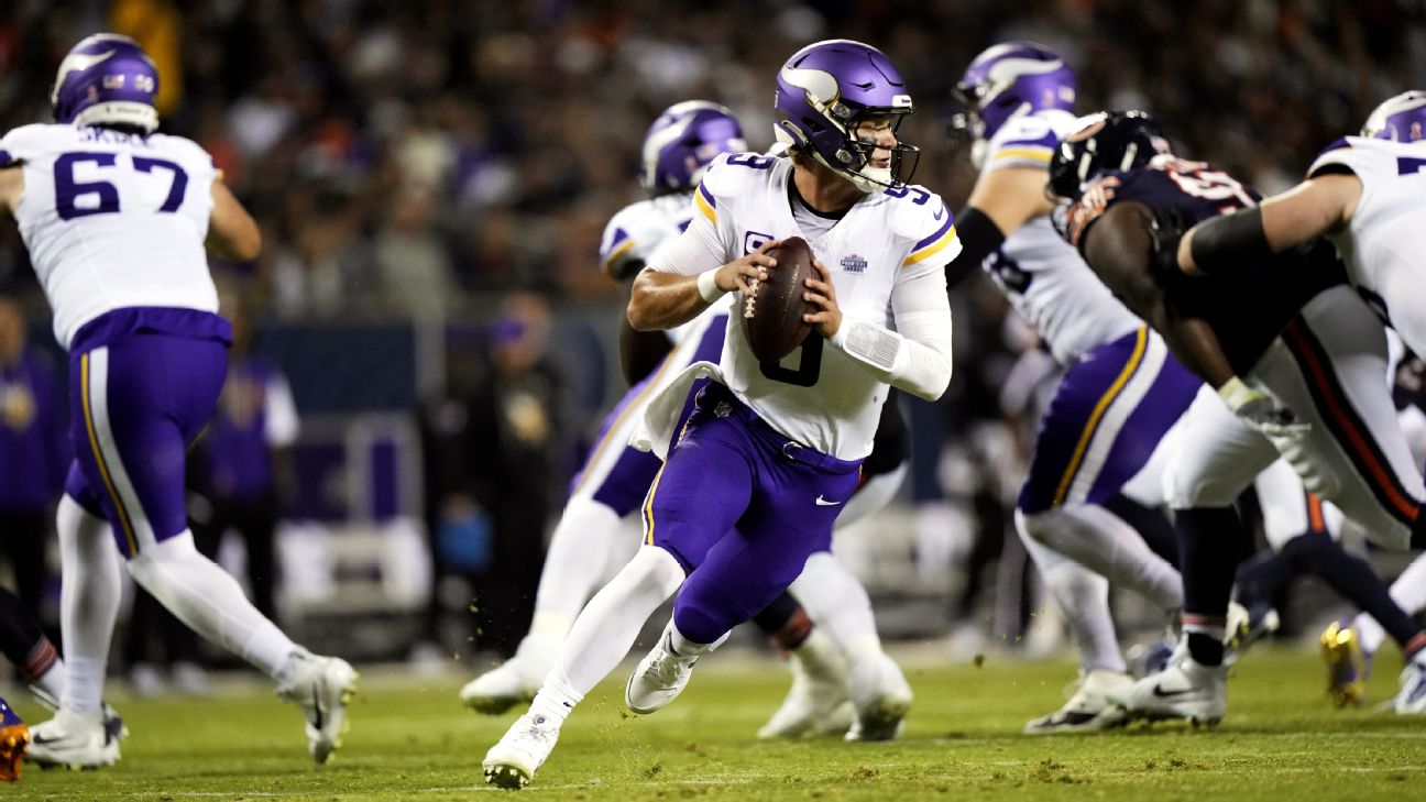 J.J. McCarthy Leads Vikings to Thrilling Comeback Victory Over Bears in Season Opener
