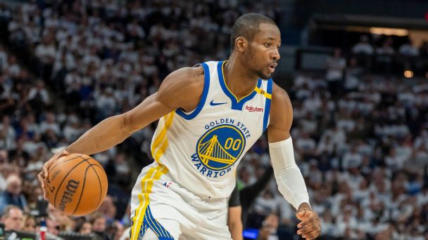 Forward Jonathan Kuminga became the youngest Warriors player with three straight 20-point games in the playoffs since Jamaal Wilkes in 1975, according to ESPN Research.
