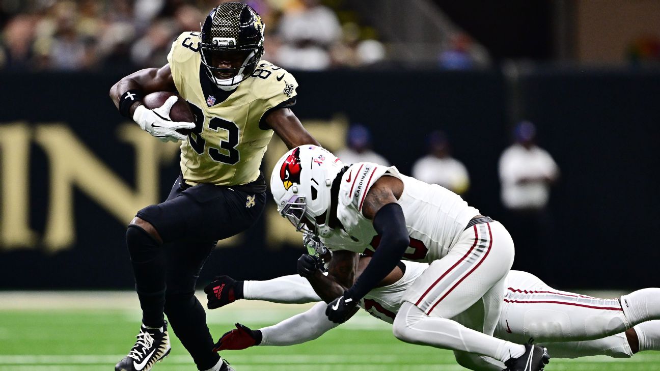 Top Fantasy Football Pickups for NFL Week 2: Juwan Johnson and Rams Defense Shine