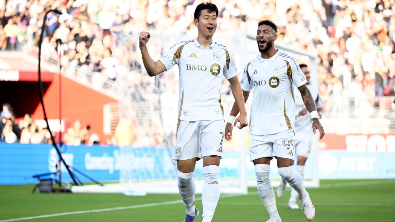 LAFC Beats San Jose 4-2 with Son, Bouanga Goals