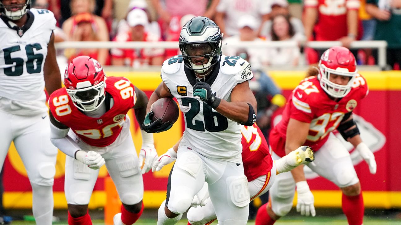 <a href="https://www.espn.com/nfl/story/_/id/46209485/nfl-week-2-2025-season-questions-takeaways-lessons-stats-recap-every-game" target="_blank">Takeaways from every NFL Week 2 game: Eagles defeat Chiefs in Super Bowl rematch; Cowboys win in OT</a>
