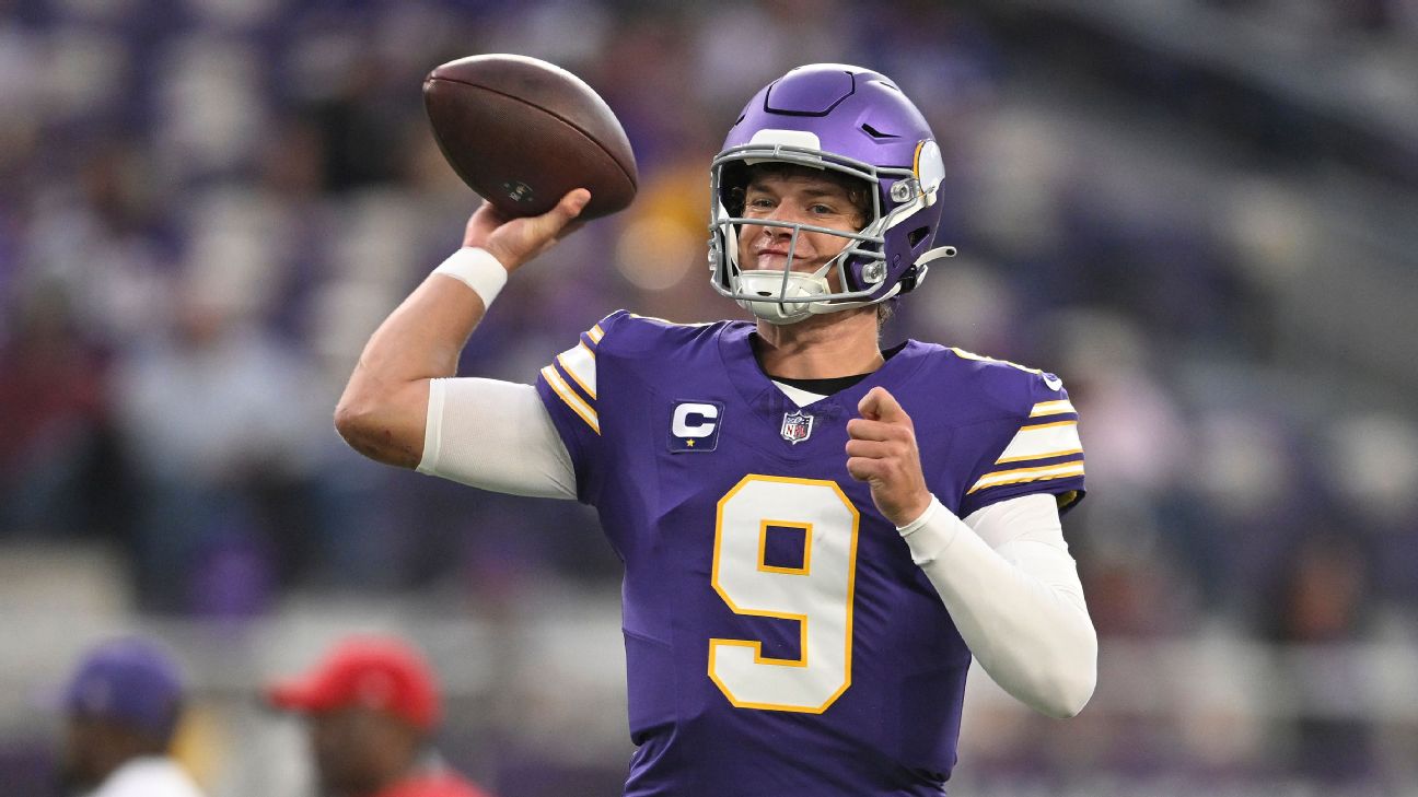 <a href="https://www.espn.com/nfl/story/_/id/46272477/vikings-qb-jj-mccarthy-likely-week-3-ankle-injury" target="_blank">Sources: Vikes’ McCarthy (ankle) out 2-4 weeks</a>