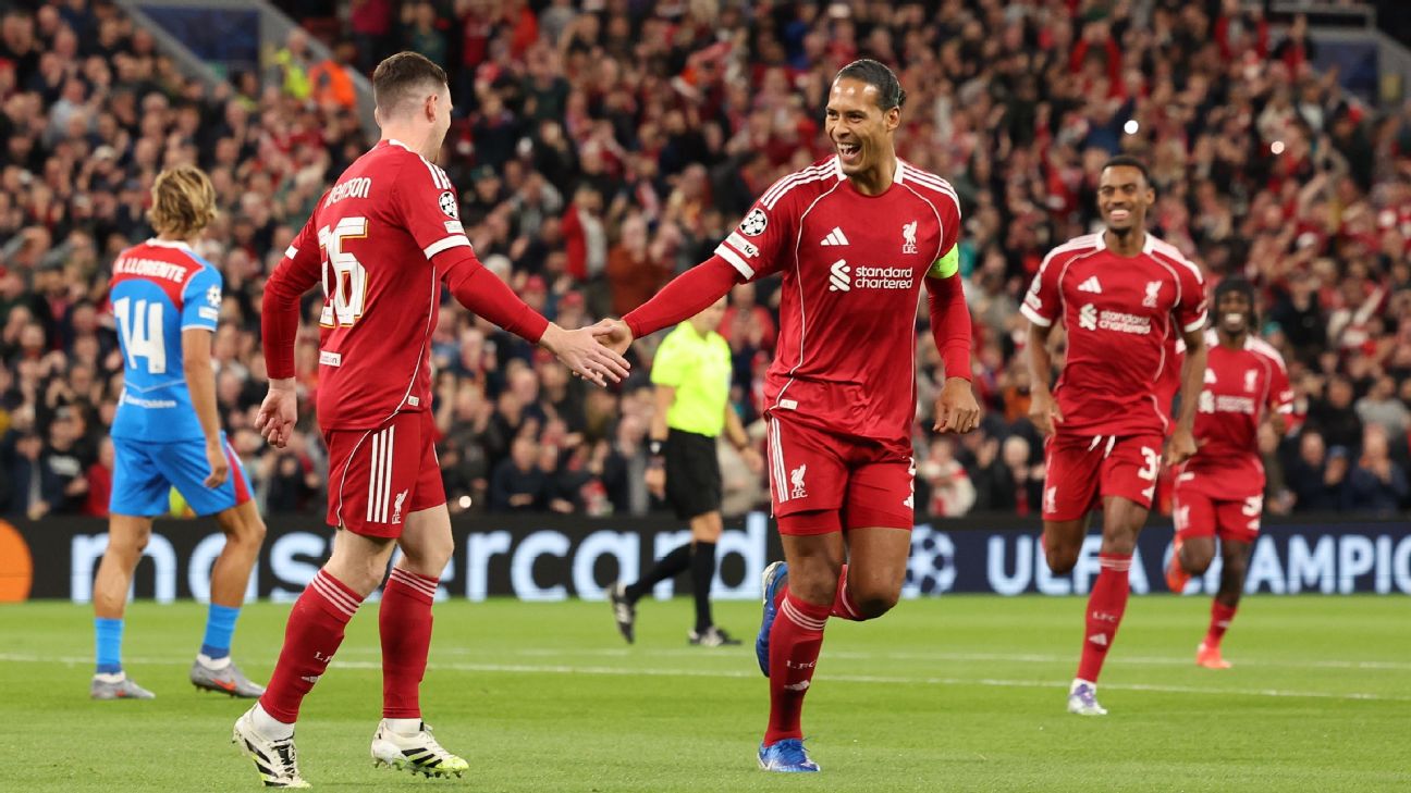 Liverpool acha mais um gol no fim, bate Atl&eacute;tico de Madrid em joga&ccedil;o e  estreia bem na Champions League - ESPN