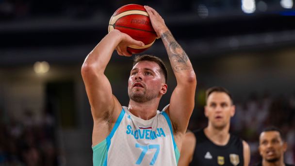 Luka Doncic was named to the All-Star Five for the tournament and averaged 34.7 points per game.

