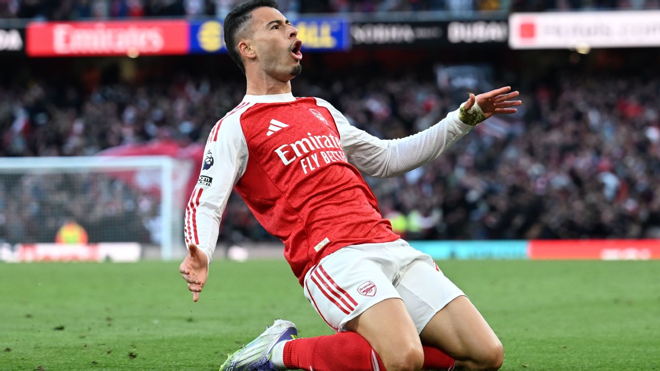 Arsenal vs Manchester City Premier League match at Emirates Stadium