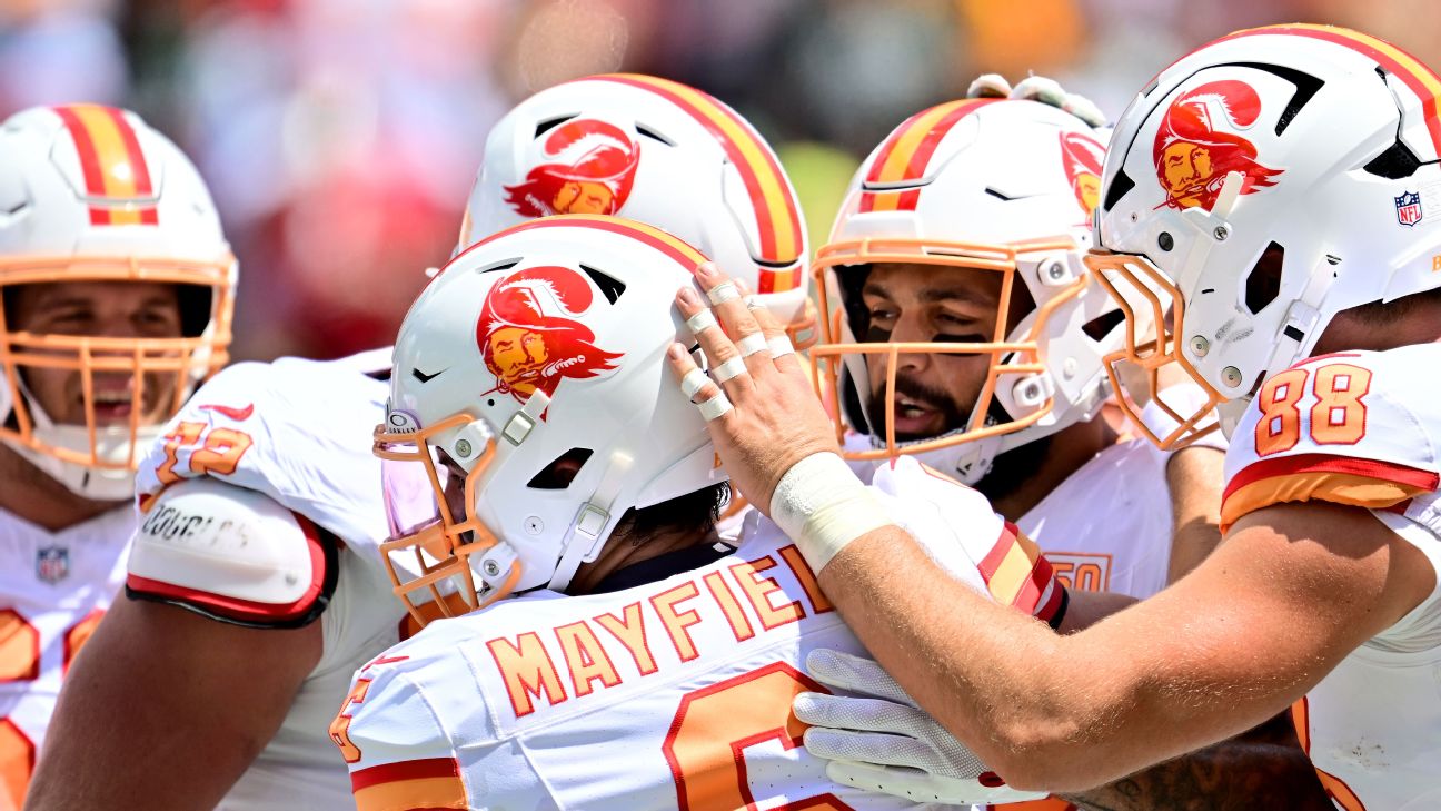 <a href="https://www.espn.com/nfl/story/_/id/46341648/bucs-mayfield-calls-win-jets-personal-points-wilks" target="_blank">Mayfield calls Jets win personal, points to Wilks</a>