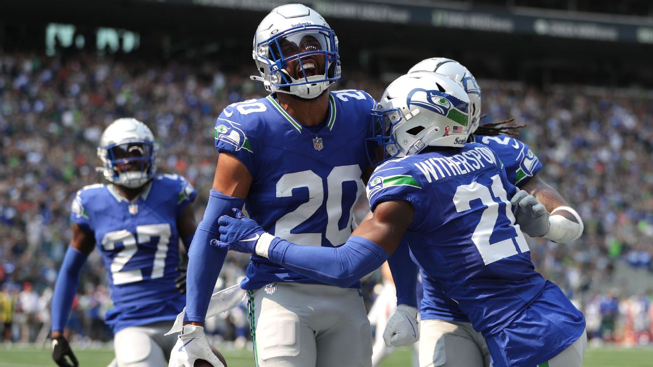 Seahawks' Devon Witherspoon, Julian Love back to face Cardinals - ESPN