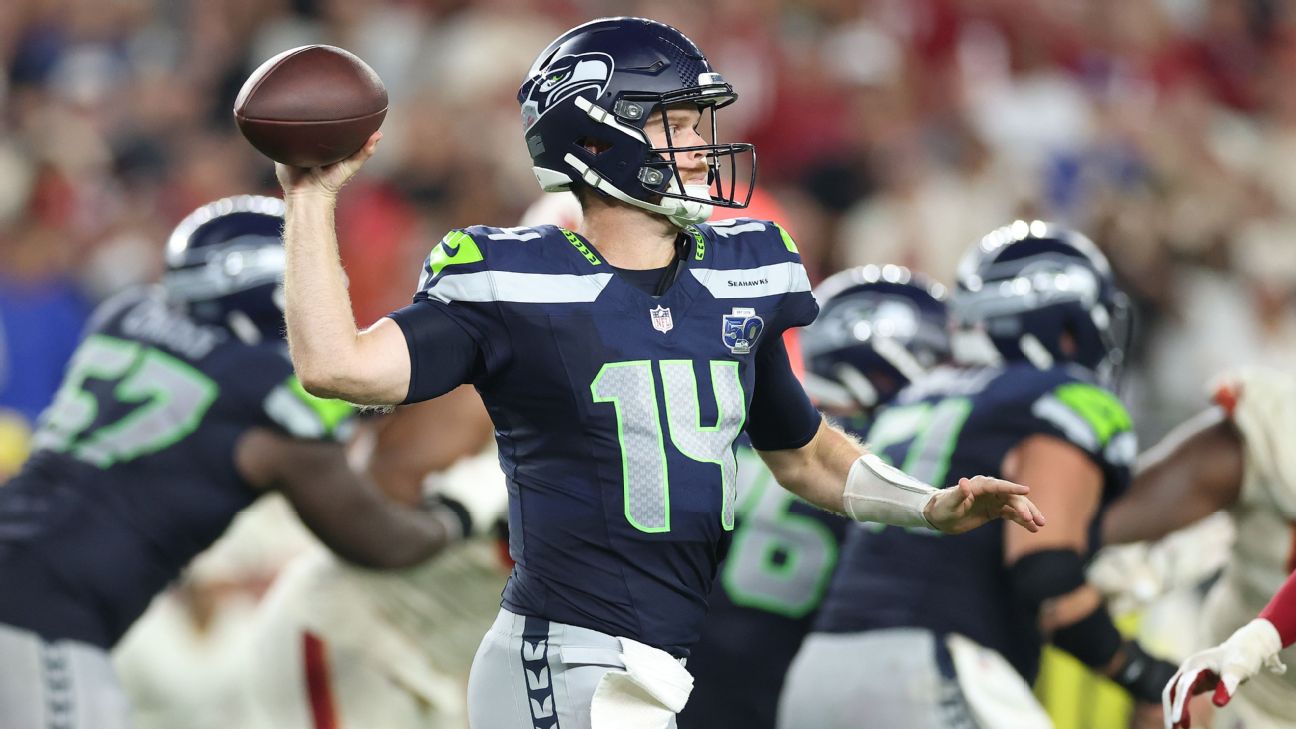 <a href="https://www.espn.com/nfl/story/_/id/46384322/seahawks-darnold-calmly-directs-winning-drive-vs-cardinals" target="_blank">Seahawks sing Darnold’s praises after GW drive</a>
