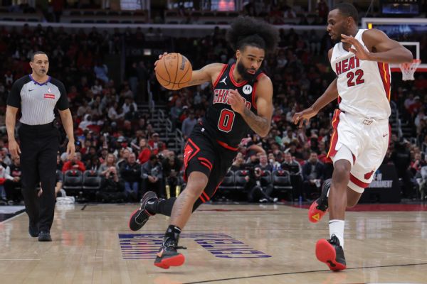 Bulls' Coby White out at least 2 more weeks with calf injury