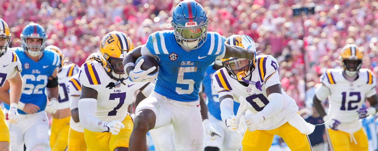 Ole Miss soars to No. 4 in poll; Ducks new No. 2