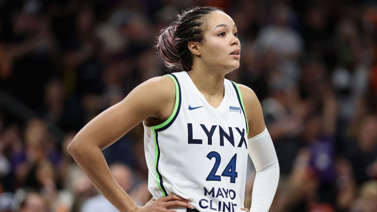 <a href="https://www.espn.com/wnba/story/_/id/46451436/source-napheesa-collier-tore-ankle-ligaments-thomas-collision" target="_blank">Source: Lynx’s Collier tore ligaments in collision</a>
