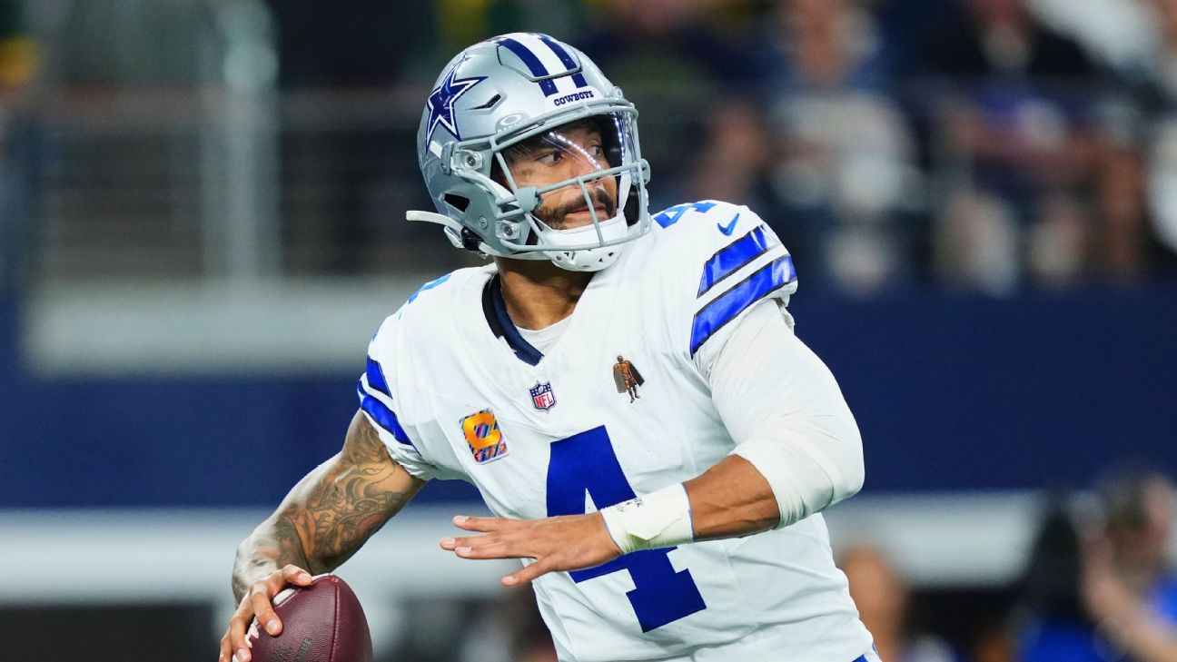 <a href="https://www.espn.com/nfl/story/_/id/46358628/nfl-week-4-2025-season-questions-takeaways-lessons-stats-recap-every-game" target="_blank">Best, worst of NFL Week 4: Packers tie Cowboys in OT thriller, plus Chiefs win big over Ravens</a>